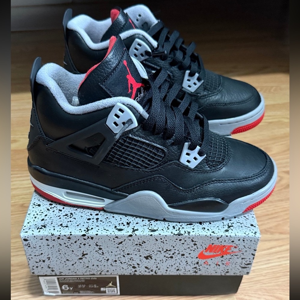 Nike Black and Red Athletic Shoes